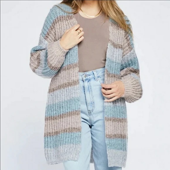 Gentle Fawn Cove Striped Cardigan - Picture 5 of 5